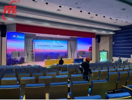 上海中石化多功能會(huì )議報告廳舞臺燈光照明系統工程